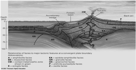 Plate Tectonics and Metamorphism Metamorphism can occur along all types of plate boundaries, but is most common