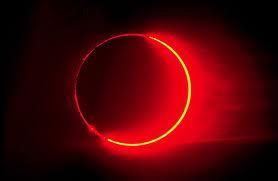 Solar Eclipses Because the moon's orbit is elliptical, the distance between the moon and Earth changes.