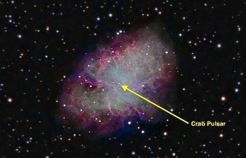 There is another very interesting object in Taurus. At the end of the lower left (east) arm of Taurus is Messier 1 (M1) the Crab Nebula.