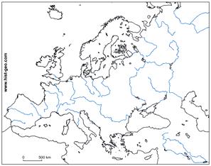Present day Map of Europe Homer s writing reflected the