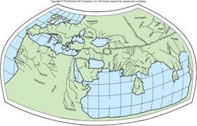 Roman Empire. He used Eratosthenes s map of the world as a base.