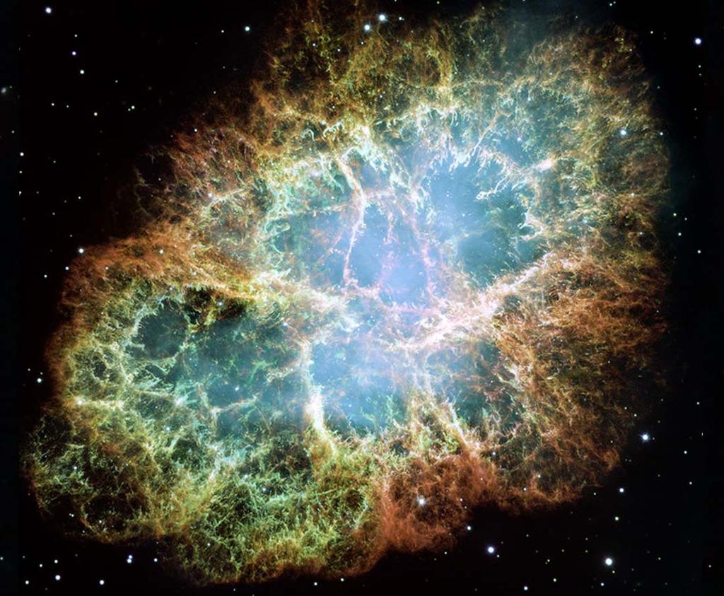 The Crab Supernova Remnant Hubble