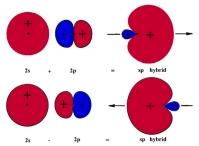 ybridization The problem of accounting for the true geometry of molecules and the directionality of orbitals is handled using the concept of hybrid orbitals.