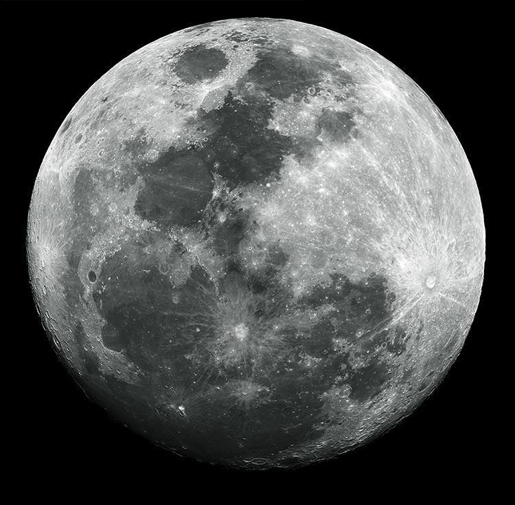 Moon at HαT native focal length. No filter.