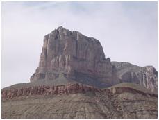Part of the Guadalupe Mountains, El Capitán is a high peak that is resistant to weathering and