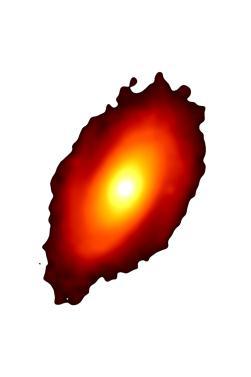 To measure the relative contributions of star forming regions and the total stellar populations to dust heating, we fit
