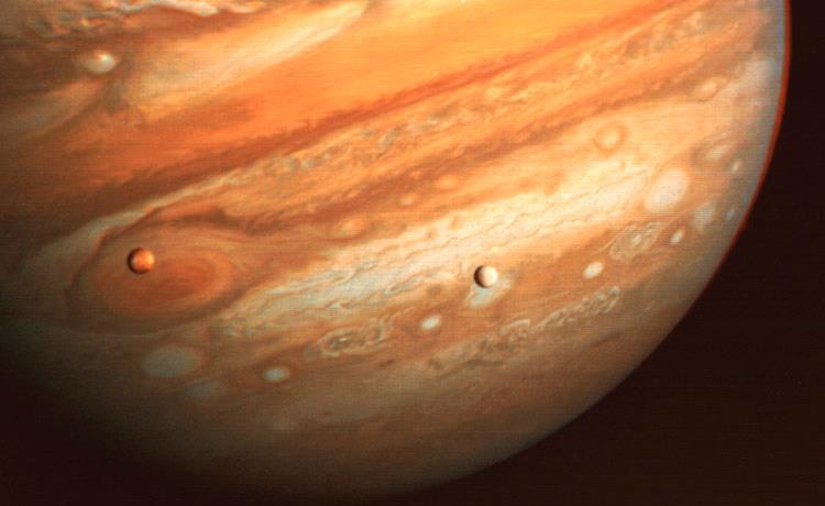Jupiter Great Red Spot is a complex storm raging for the last ~400 years Largest and most massive planet Diameter is 11x bigger