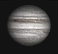 Considering the size of the telescope, this image of Jupiter is amazingly good.