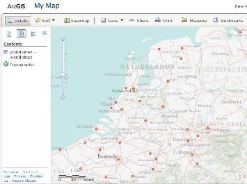 points for map viewer platforms - Web AppBuilder - ArcGIS.