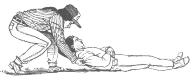 W. Merry, St. John Ambulance: The Official First Aid Guide, McClelland & Stewart Inc. (p. 21) Figure 18-17-10 Drag 5.