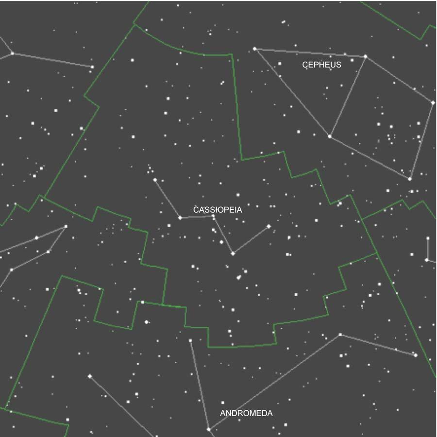 Orion About.com, 2007, Cassiopeia, Copyright 2007 by About Inc. Retrieved November 14, 2007, from http://space.about.com/od/starsplanetsgalaxies/ig/constellations-pictures/cassiopeia.