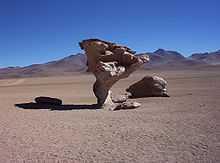 Altiplano, Bolivia sculpted