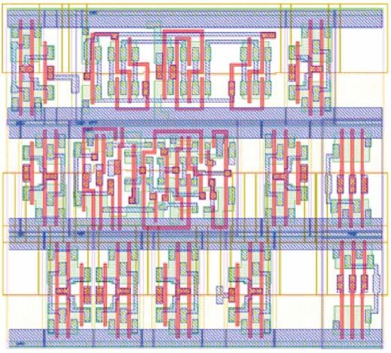 10 Geometrical Regularity for Improved Yield Configurable logic block layout A geometrically regular layout should be used to improve the fidelity of