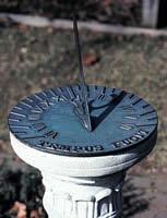 9/6/05 10:14 AM Apparent Solar Time If we base time on the Sun's actual position in the local sky, as is the case when we use a sundial (Figure S1.6), we are measuring apparent solar time.