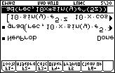 Since other vector operations also require variable and metric selection, a separate function, cordchk, is created for this. 1. Clear the TI-89 by pressing 2 