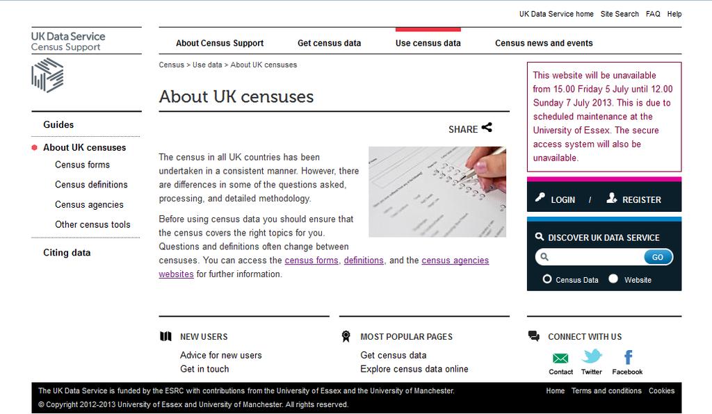 ac.uk census.