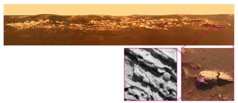Martian Rocks Mars rovers have found
