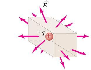 Charge in a box: what determines the flux?