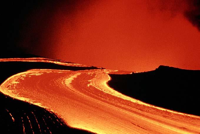 Volcanoes: Enormous Explosions A volcano occurs wherever magma from deep inside the Earth comes out through a crack in the surface.