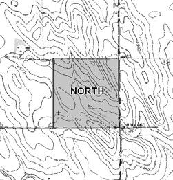 Figure 1. The location and topography of the two study sites in northeastern Colorado (contour interval = 3.0 m, source data = U.S. Geological Survey).