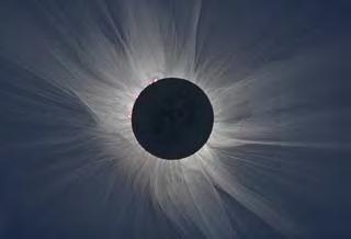 Measure Solar Atmosphere or Corona Corona is very hot (more than 1,000,000 K) but very diffuse.