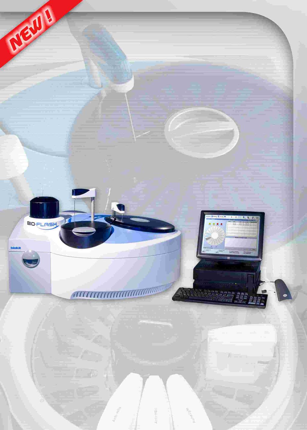SOFTWARE Chemiluminescence Analyzer Intuitive operator interface Easy-to-follow pictograms for
