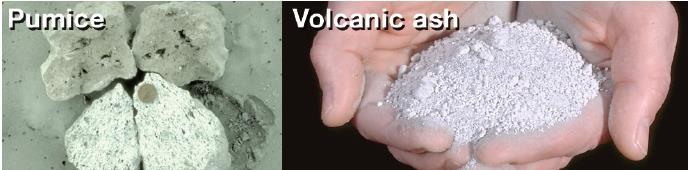 12.2 Volcanoes with high silica magma The cone may explode near the vent, throwing a column of gas and lava
