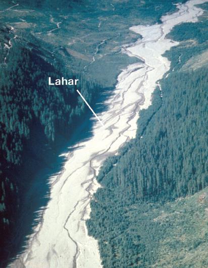 12.2 Explosive eruptions If water is present in the ground, mudflows called lahars may accompany