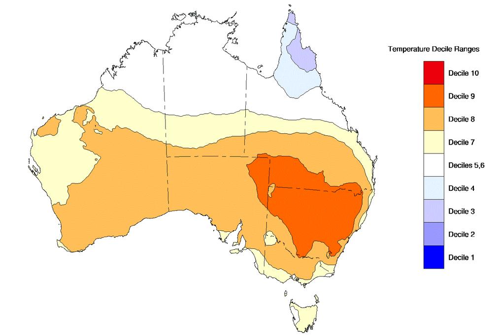 El Niño temperature impacts Typical