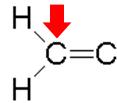 Multiple Bonds Example: Ethylene Each C has 3