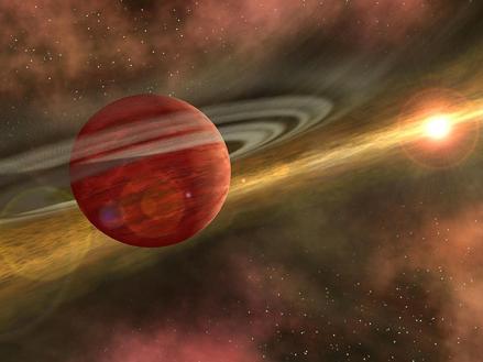 Giant planet formation Heavy elements constitute less than 2% of the mass of a solar composition mixture.