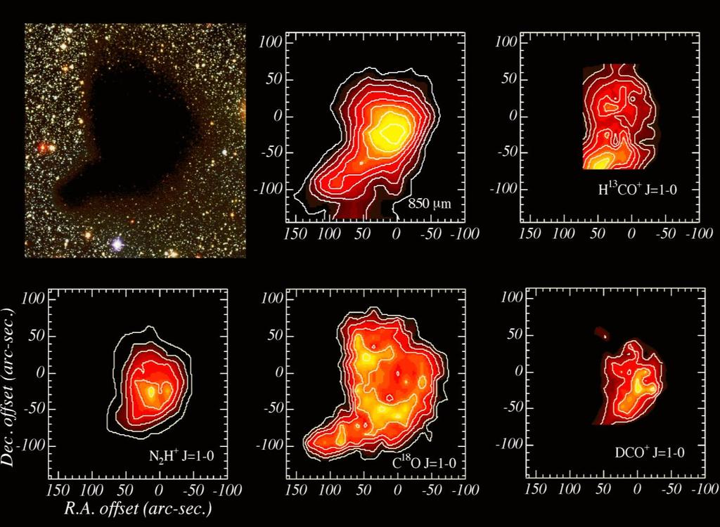Introduction Dynamical process of star formation alters the physical conditions of surrounding material by orders of magnitude within relatively short timescales.