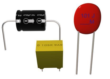 Capacitor Labelling Capacitors are labelled in many different ways.