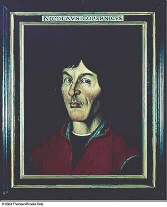 Nicholas Copernicus Early people believed the Earth was the