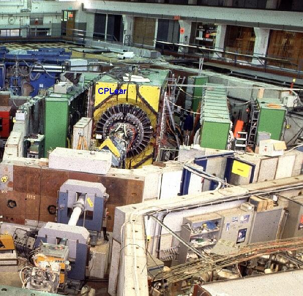 The CPLEAR Experiment CERN : 1990-1996 Used a low energy anti-proton beam Neutral kaons produced in reactions Low energy, so particles produced almost at rest Observe production process and decay in