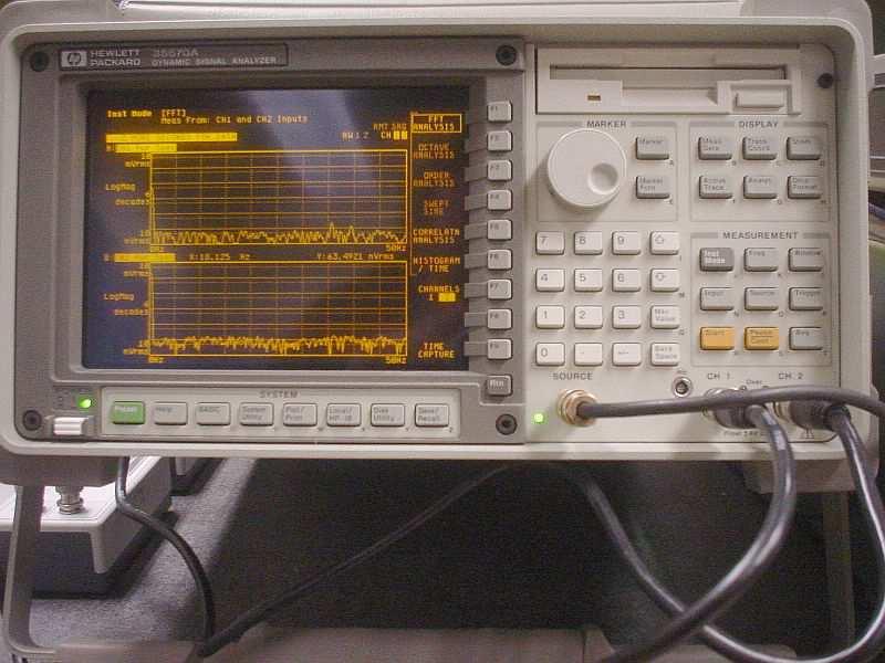 A. de Callafon Slide 7 Hardware in the Lab Spectrum Analyzer Hewlett Packard HP 35670A