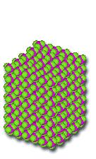SOLIDS The in a solid are very close together. Crystalline solids the atoms or molecules are arranged in repeating patterns of rows.