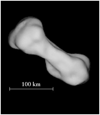 Asteroids Imaged Using Radar Asteroid 216 Kleopatra Imaged using the Arecibo radio telescope ~ 171. 10 6 km (~ 106.