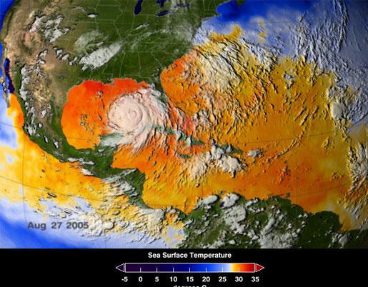 Hurricane Katrina, August 25-27, 2005.