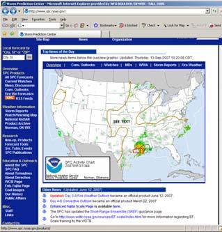 NWS National Centers NWS