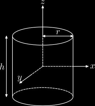mm(rr + h ), II 1 zz0 = mmrr Frustum of cylinder, axis of symmetry z, rad R and r, height h: II zz0 = mm(rr5 rr 5 ) 10(RR rr ) VVVVVVVVVVVV = ππh (RR + RRRR + rr ) CCCCCCCCCCCC oooo mmmmmmmm,