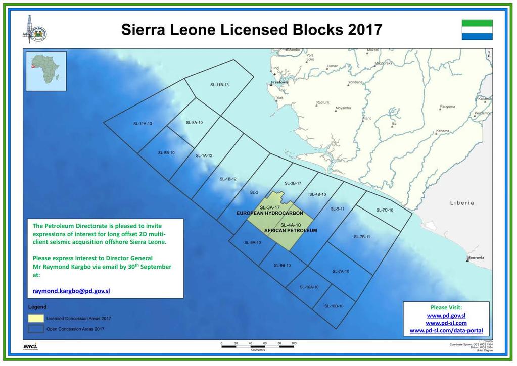 2D Long Offset Seismic Call for Expressions of Interest announced