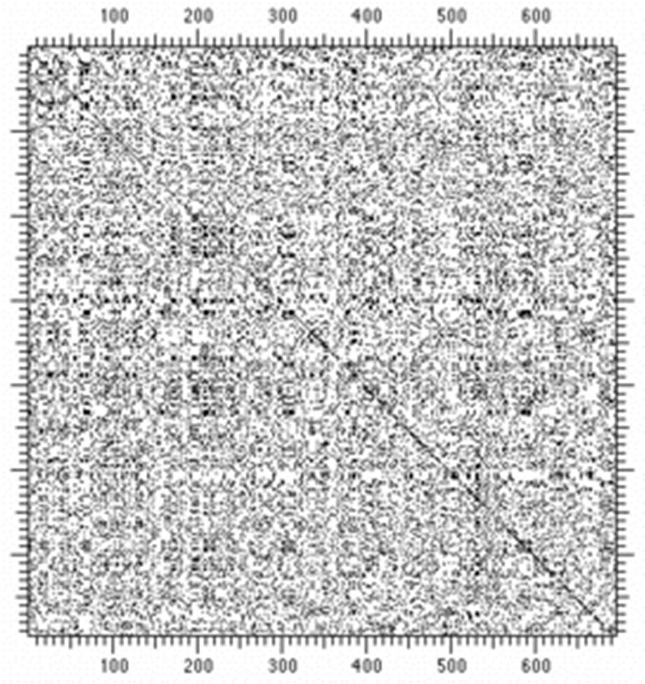 Pairwise Alignment Dot Matrix