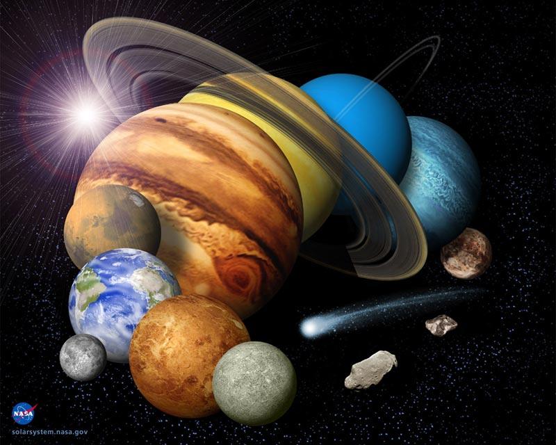 An inventory of our Solar System Our Solar System contains: