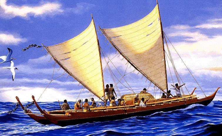 CELESTIAL NAVIGATION As people ventured further (the Hawaiians 3000BC could travel over