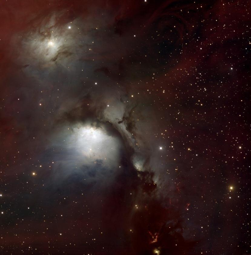 form in molecular clouds, and