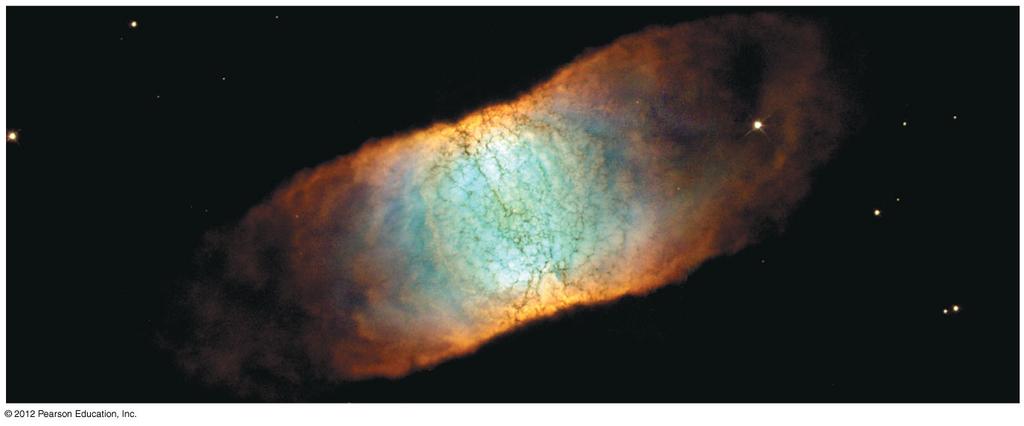 Retina Nebula Let s start at the end of a star s lifetime.