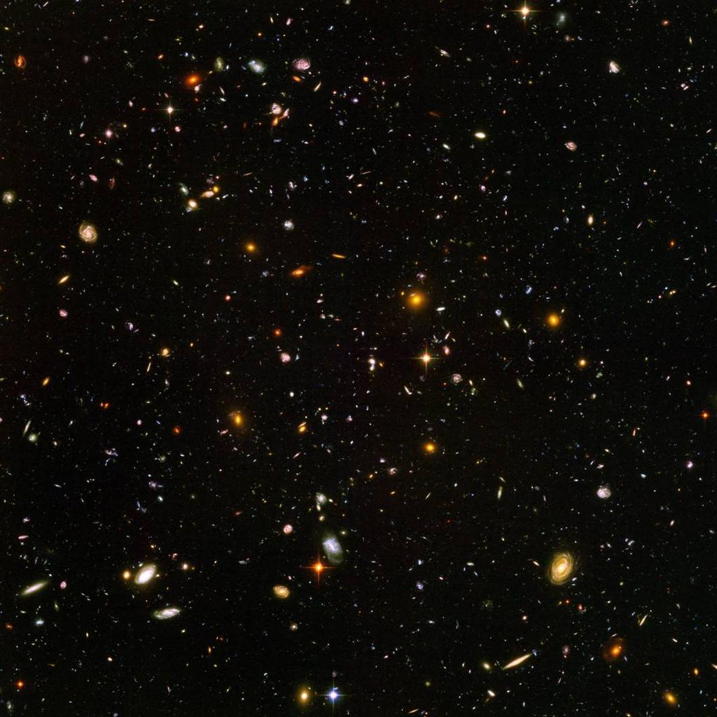 Hubble Ultra Deep Field 1 million second exposure Nearly