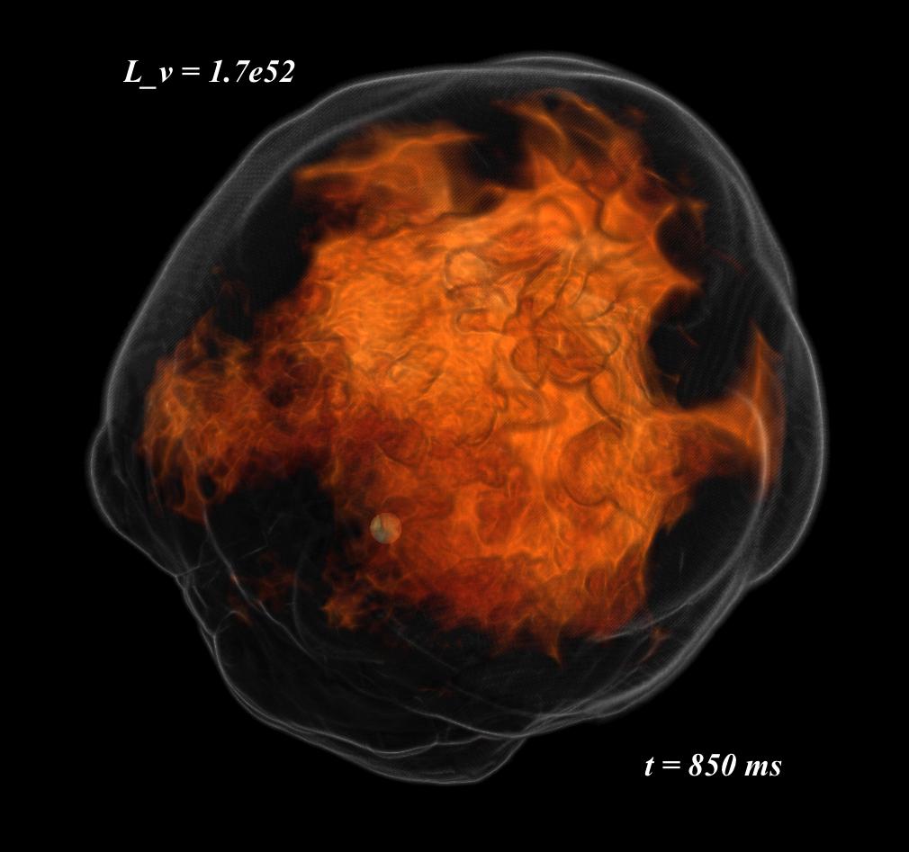 4 Figure 2. FLASH simulations of neutrino-driven core-collapse supernova explosions. Sean Couch (ApJ, 775, 35 (2013)). geometry and fluid flow phenomena of interests.