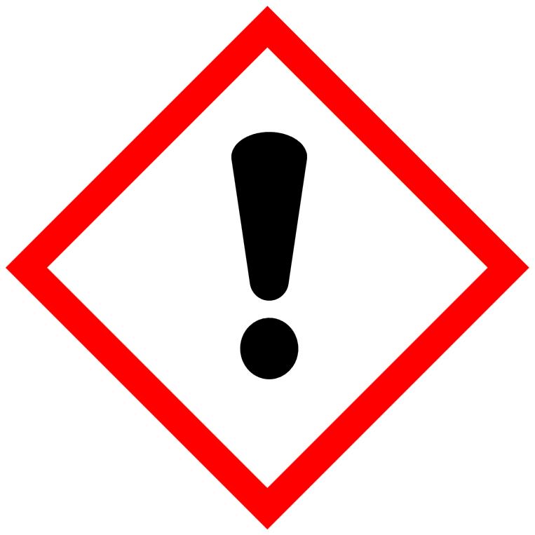 Container Labeling Pictograms and Hazards, continued Exclamation Mark Irritant (skin and eye) Skin